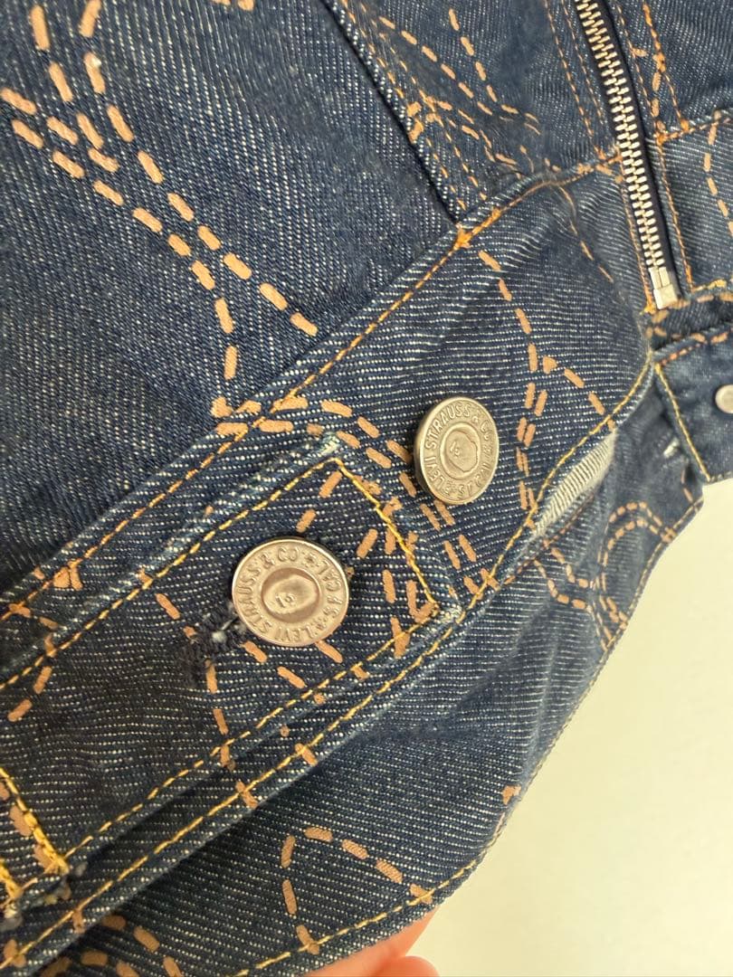 【極美品】Levi's × BAPE コラボ トラッカージャケット L