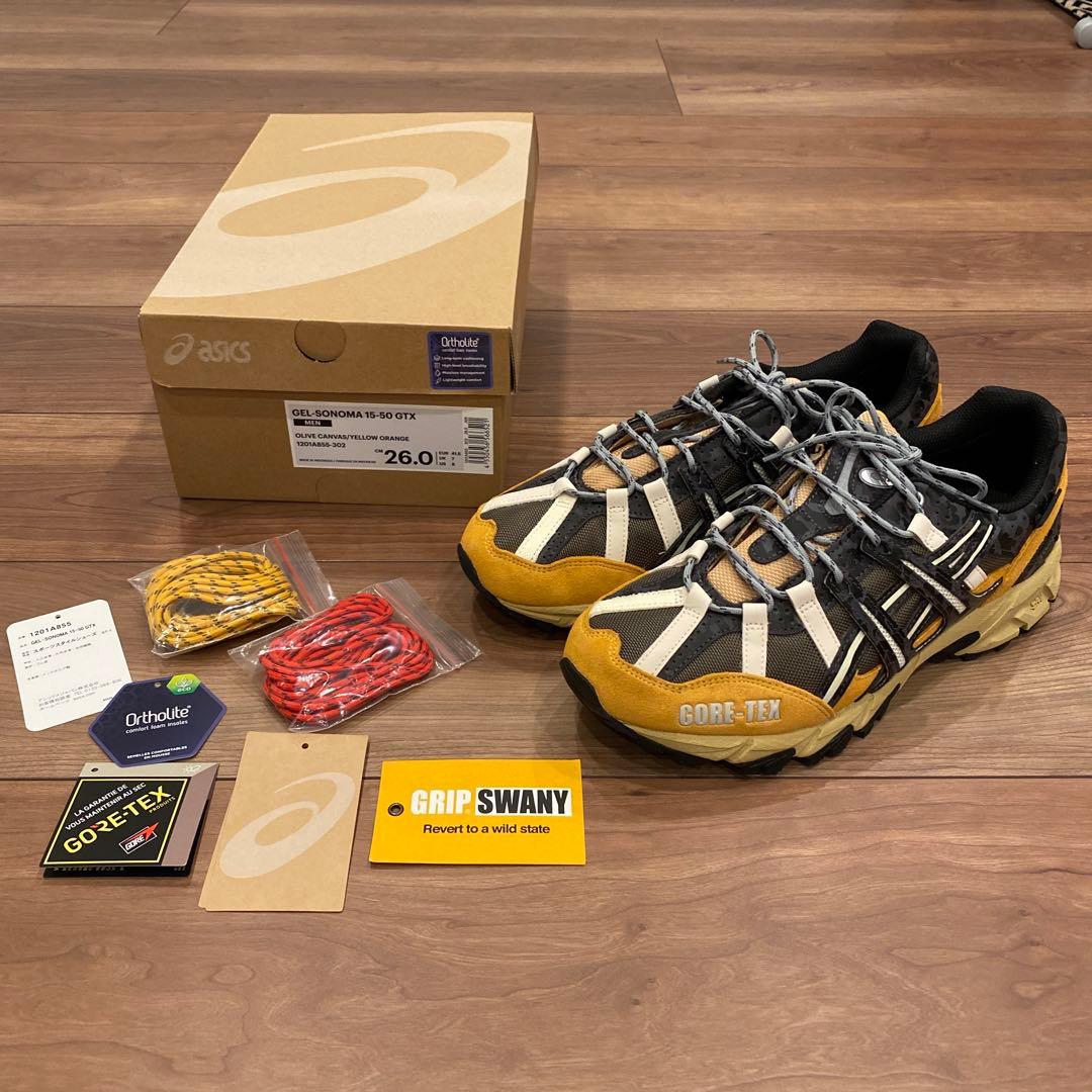 シューズ ASICS GEL-SONOMA 15-50 GTX 26.0cm