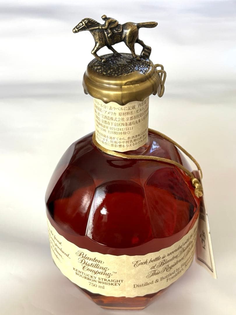 【新品】Blanton's シングルバレル バーボンウイスキー T キャップ