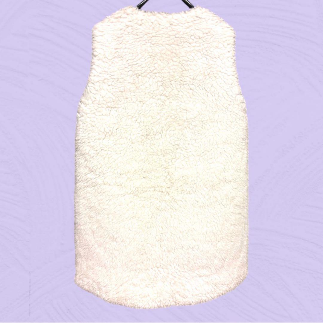 ✨美品・人気✨THE RERACS ボアベスト 38 白 日本製