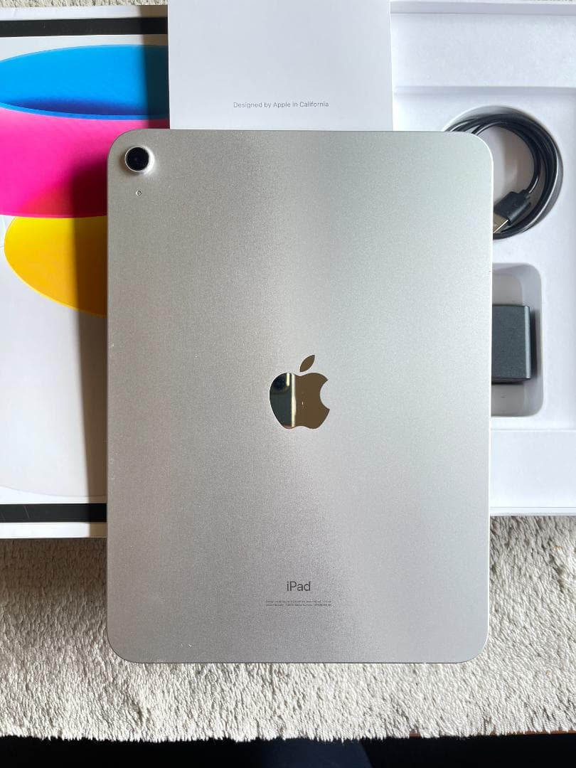 iPad 第10世代10.9インチ Wi-Fi ６４GB バッテリー９１％