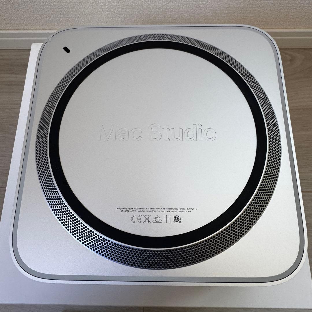 Macデスクトップ Apple Mac Studio 2022 M1 Max 32GB 512GB