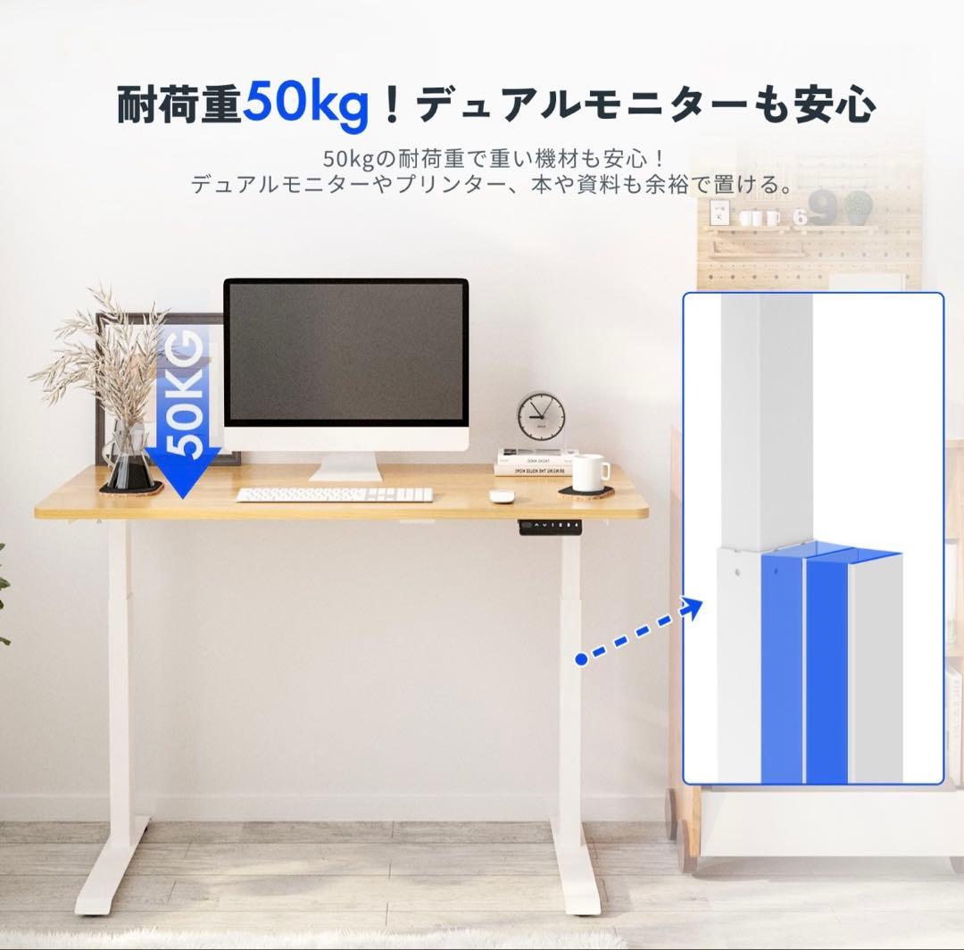 FlexiSpot 電動昇降デスク E9WM 幅120cm