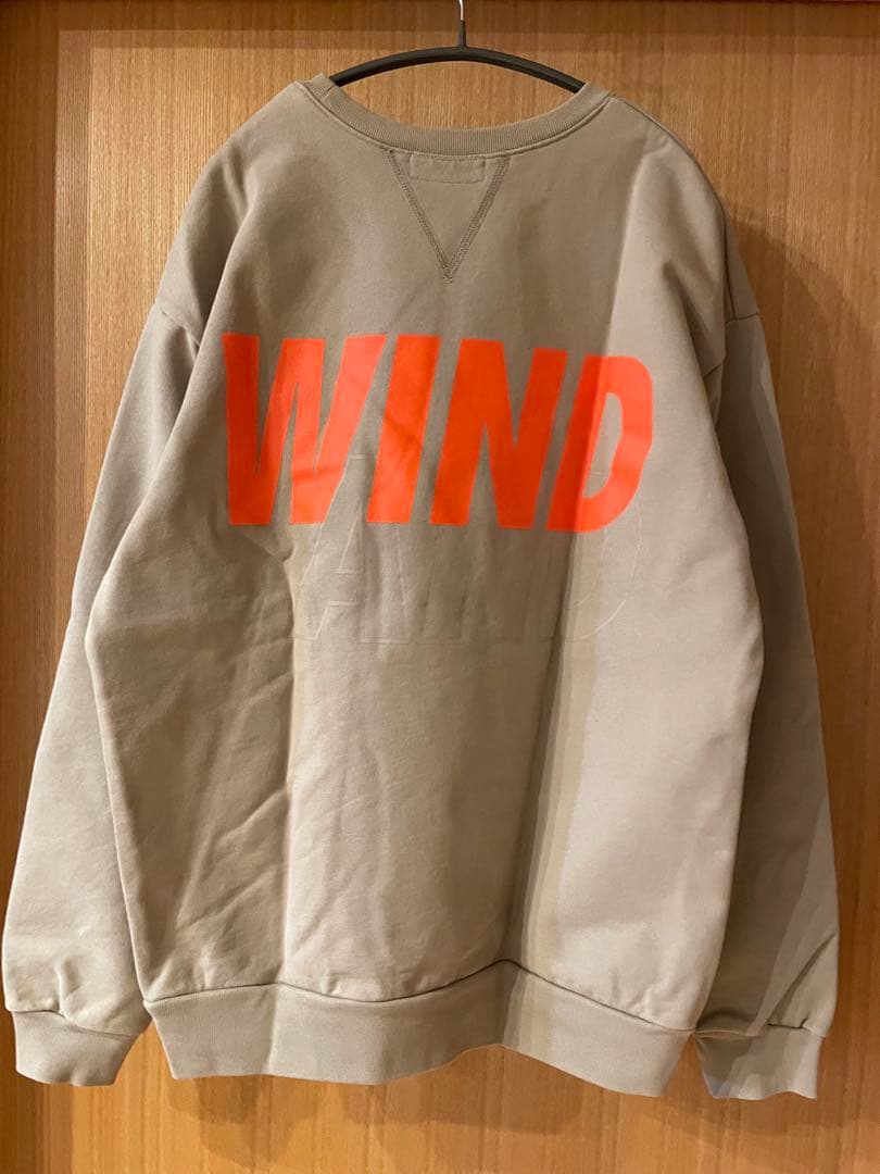 WIND AND SEA スウェット ベージュ