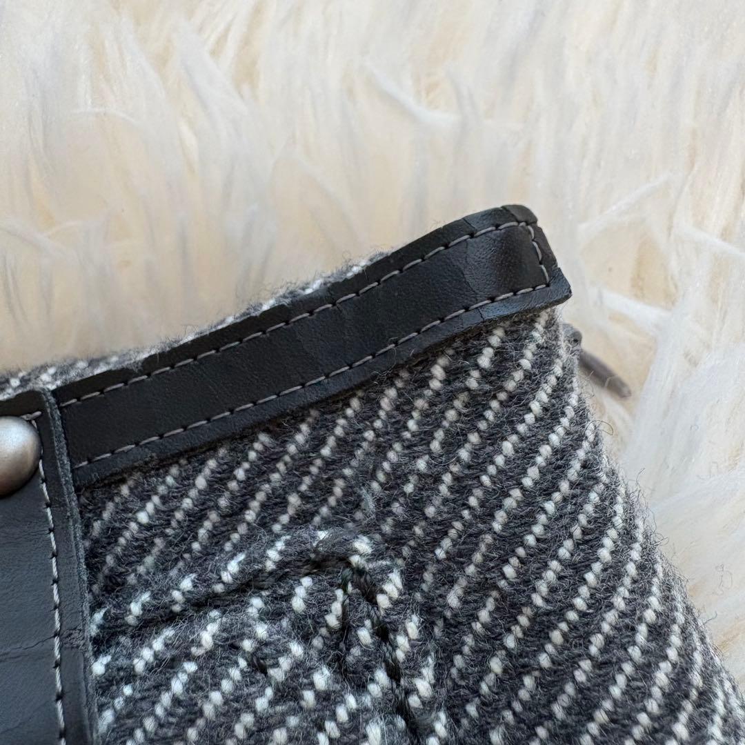 【美品】 バーバリーブルーレーベル ミニスカート ホースロゴ刺繍 バックル 36