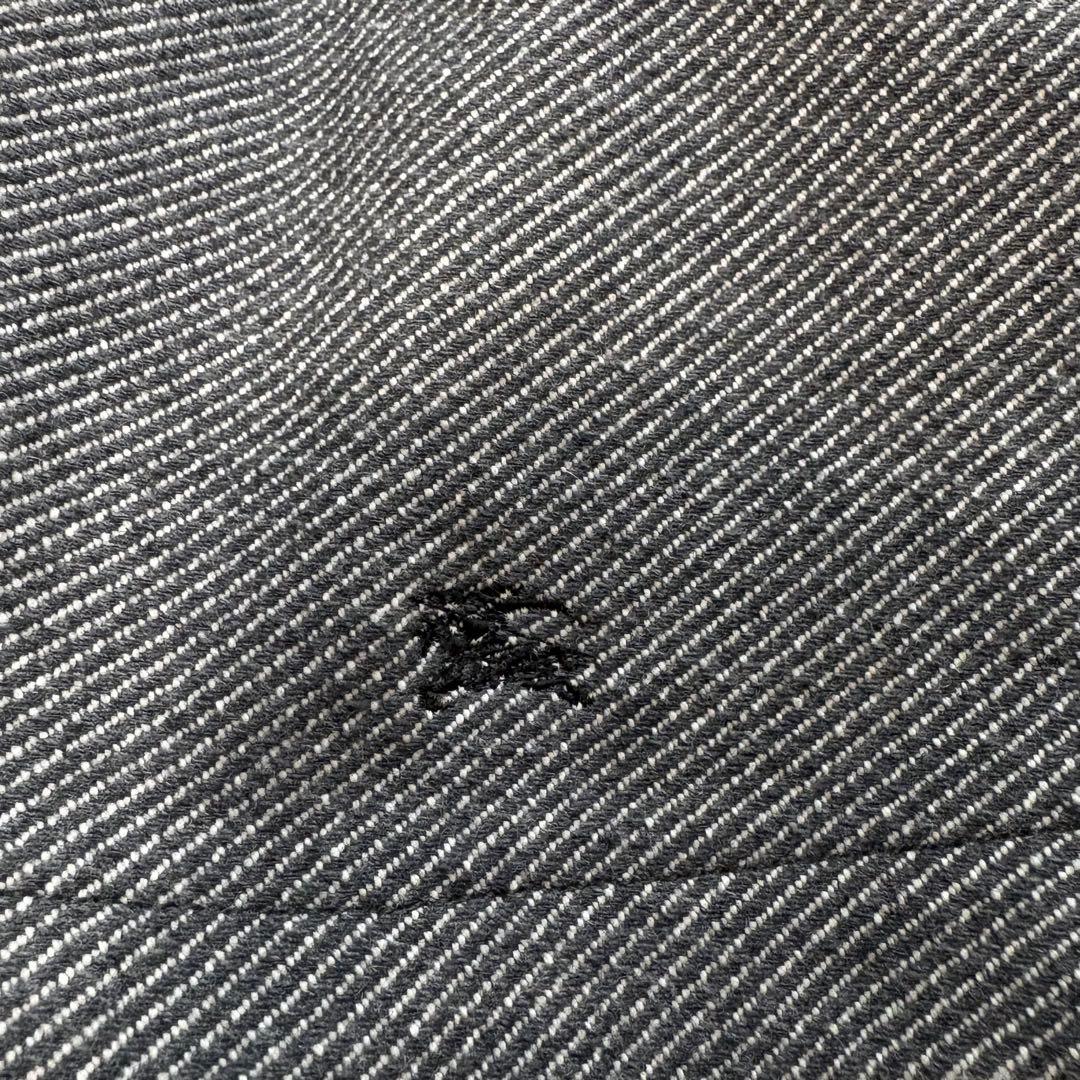 【美品】 バーバリーブルーレーベル ミニスカート ホースロゴ刺繍 バックル 36