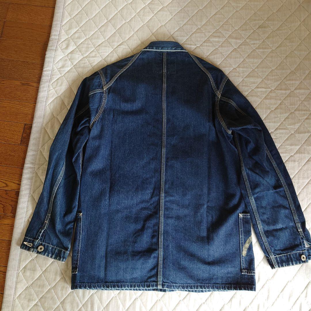 EVISUデニムブルー ロングジャケット サイズ40