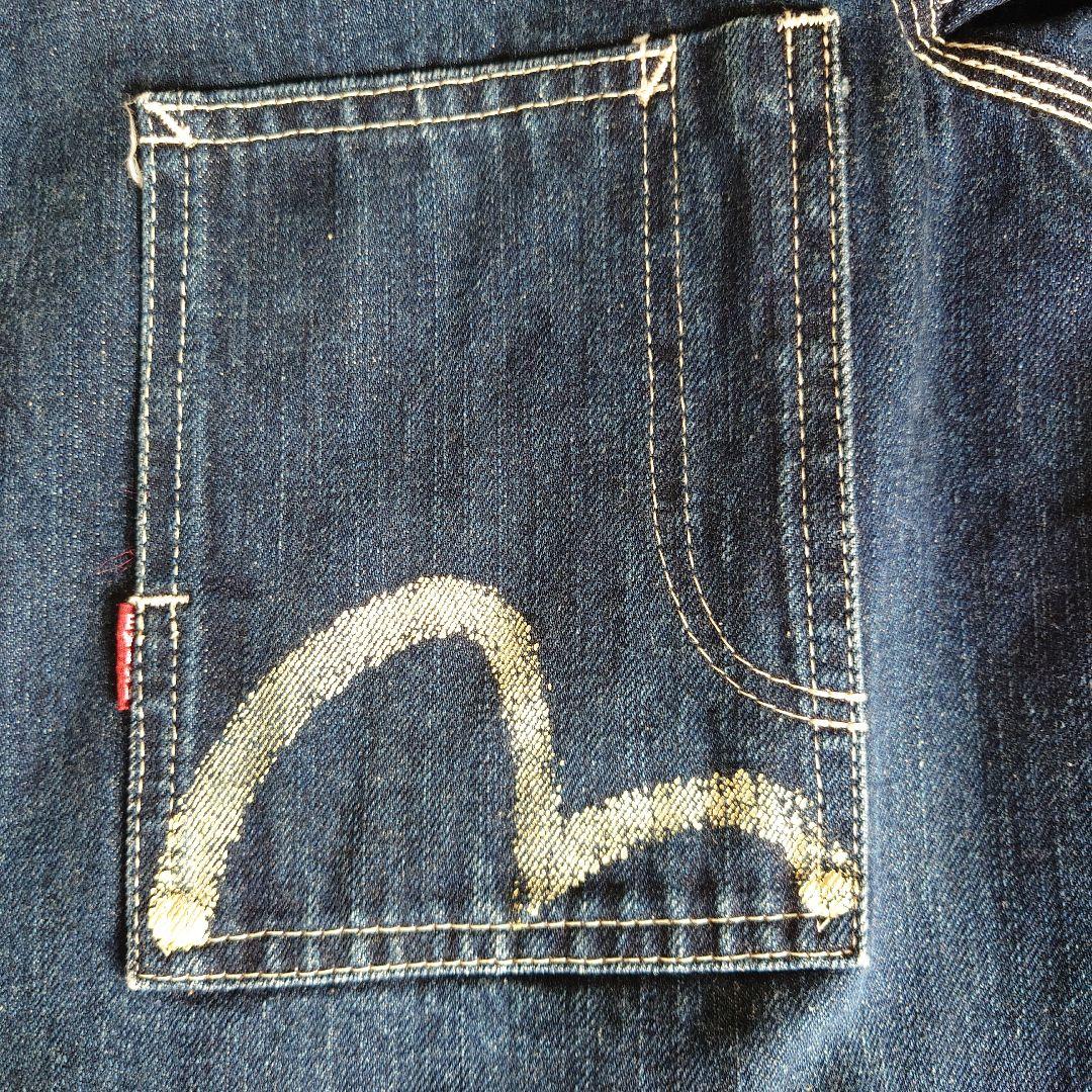 EVISUデニムブルー ロングジャケット サイズ40