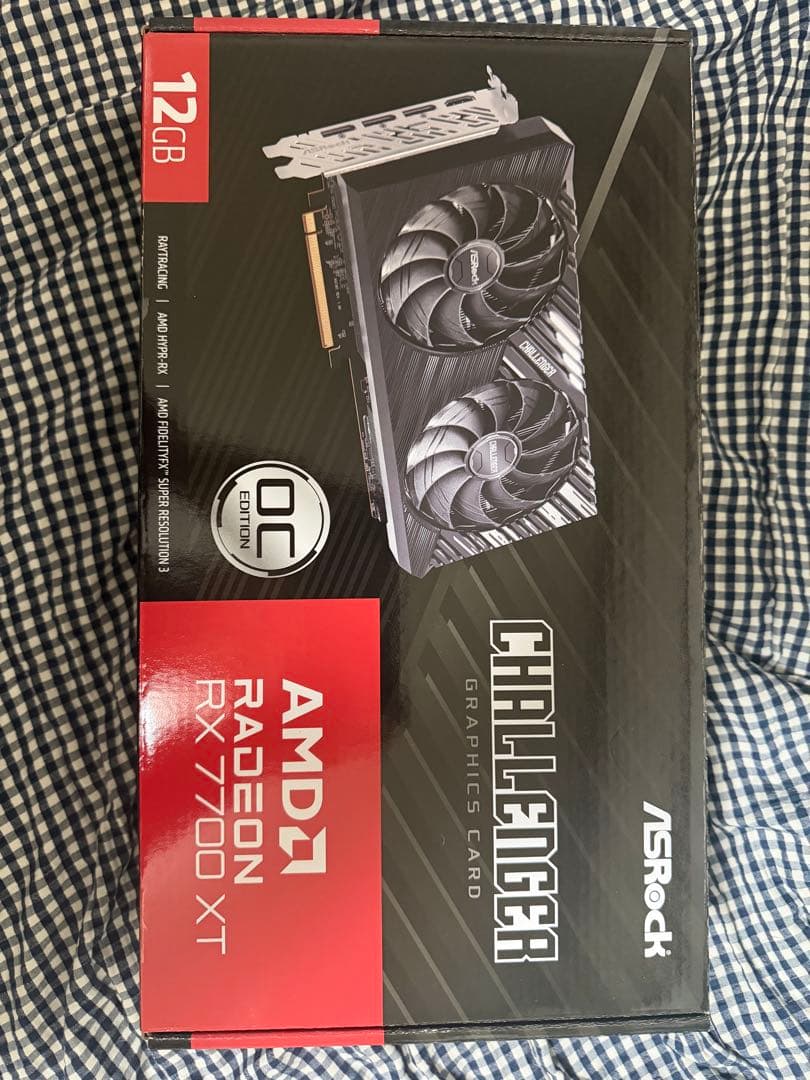 ASRock rx7700xt oc 12gb 美品 動作確認済み