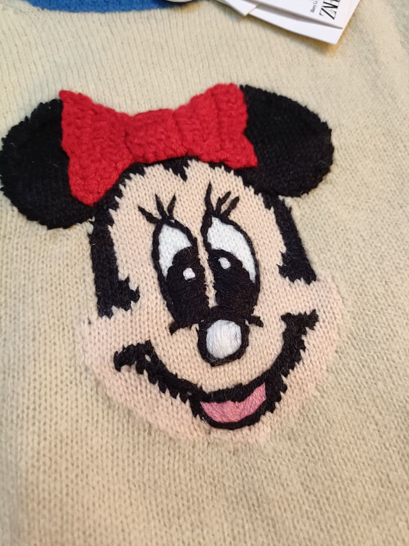 【新品未使用】　ZARA　ミニーマウスベスト