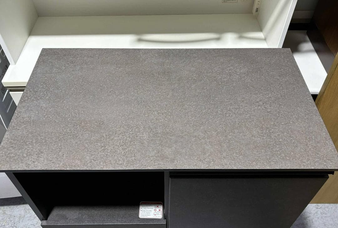 luckyNITORI ニトリ大人気 キッチンカウンター 石目柄幅90cm