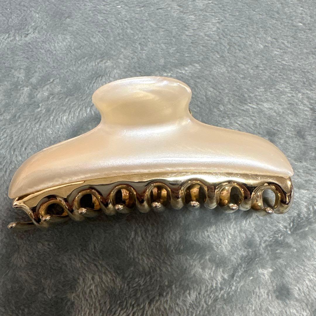 完売品　♡ acca アッカ ヘアクリップ バービー パールホワイト Lサイズ