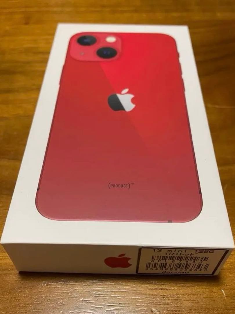 iPhone 13mini PRODUCT(RED) 128gb 本体