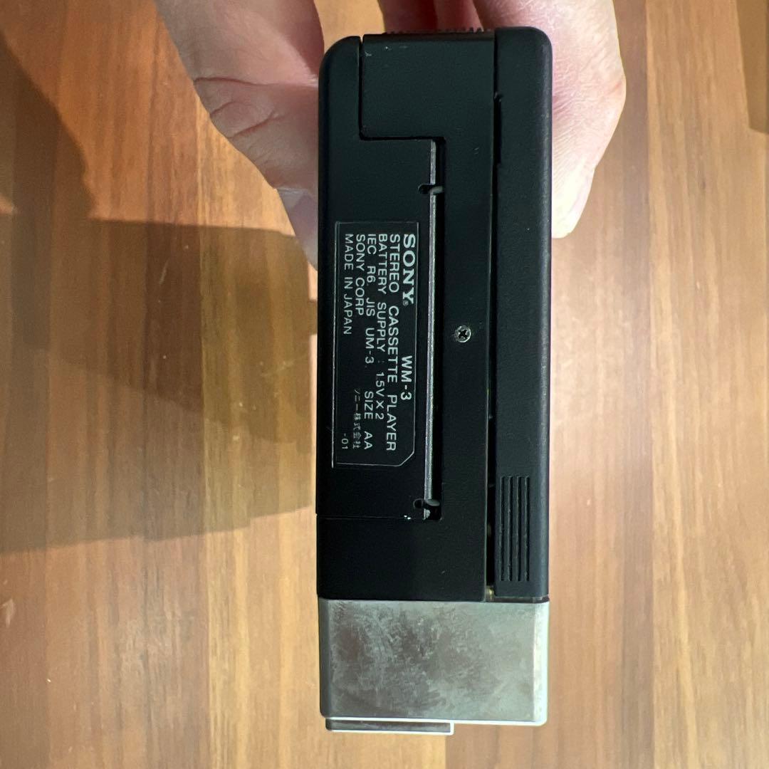 ポータブルプレーヤー SONY STEREO CASRETTE PLAYER WM-3