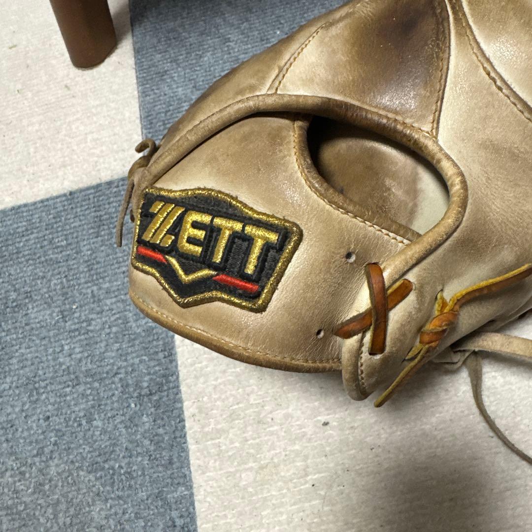 ZETT 軟式野球用キャッチャーミット ベージュ