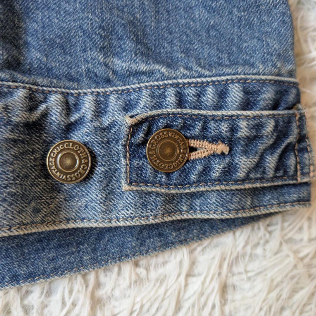 《新品》ハグオーワー/クロス&クロス　クロスオリジナルビッグシルエットGジャン