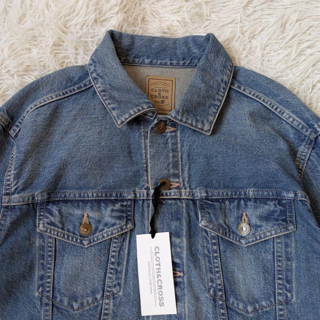 《新品》ハグオーワー/クロス&クロス　クロスオリジナルビッグシルエットGジャン