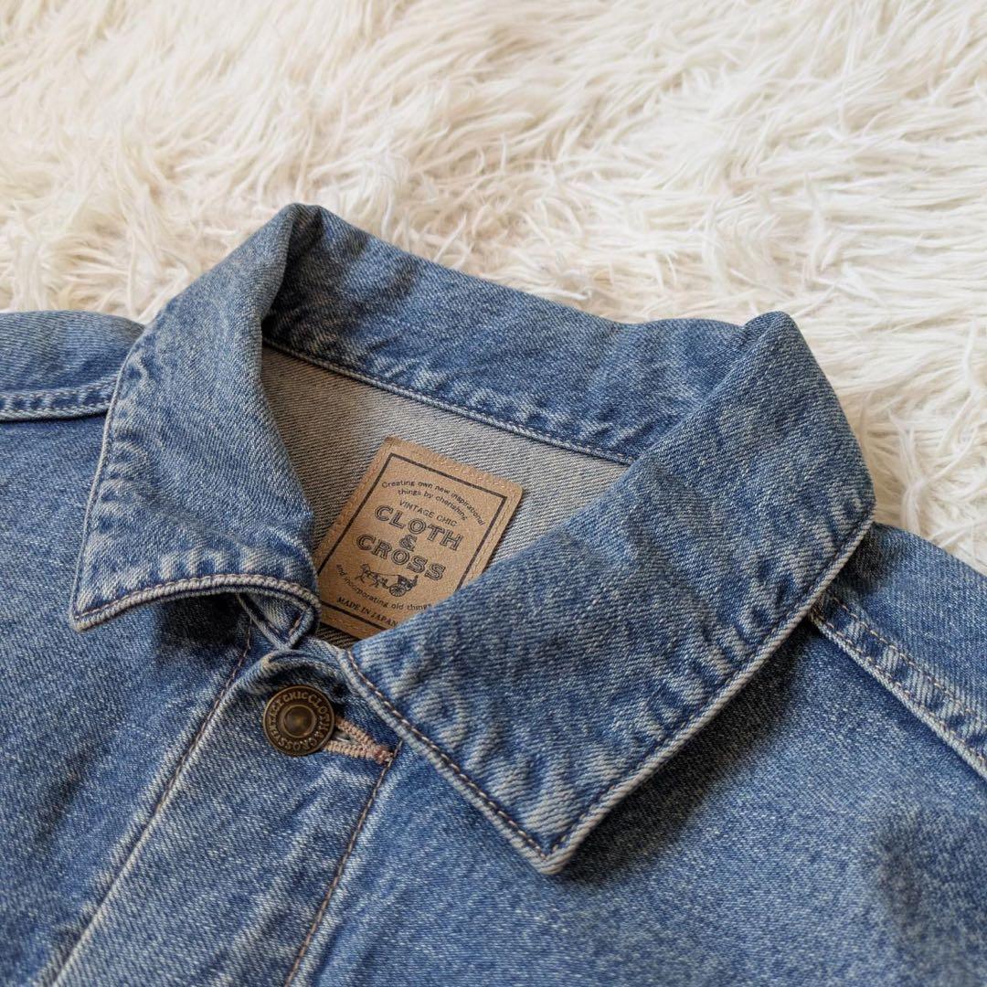 《新品》ハグオーワー/クロス&クロス　クロスオリジナルビッグシルエットGジャン