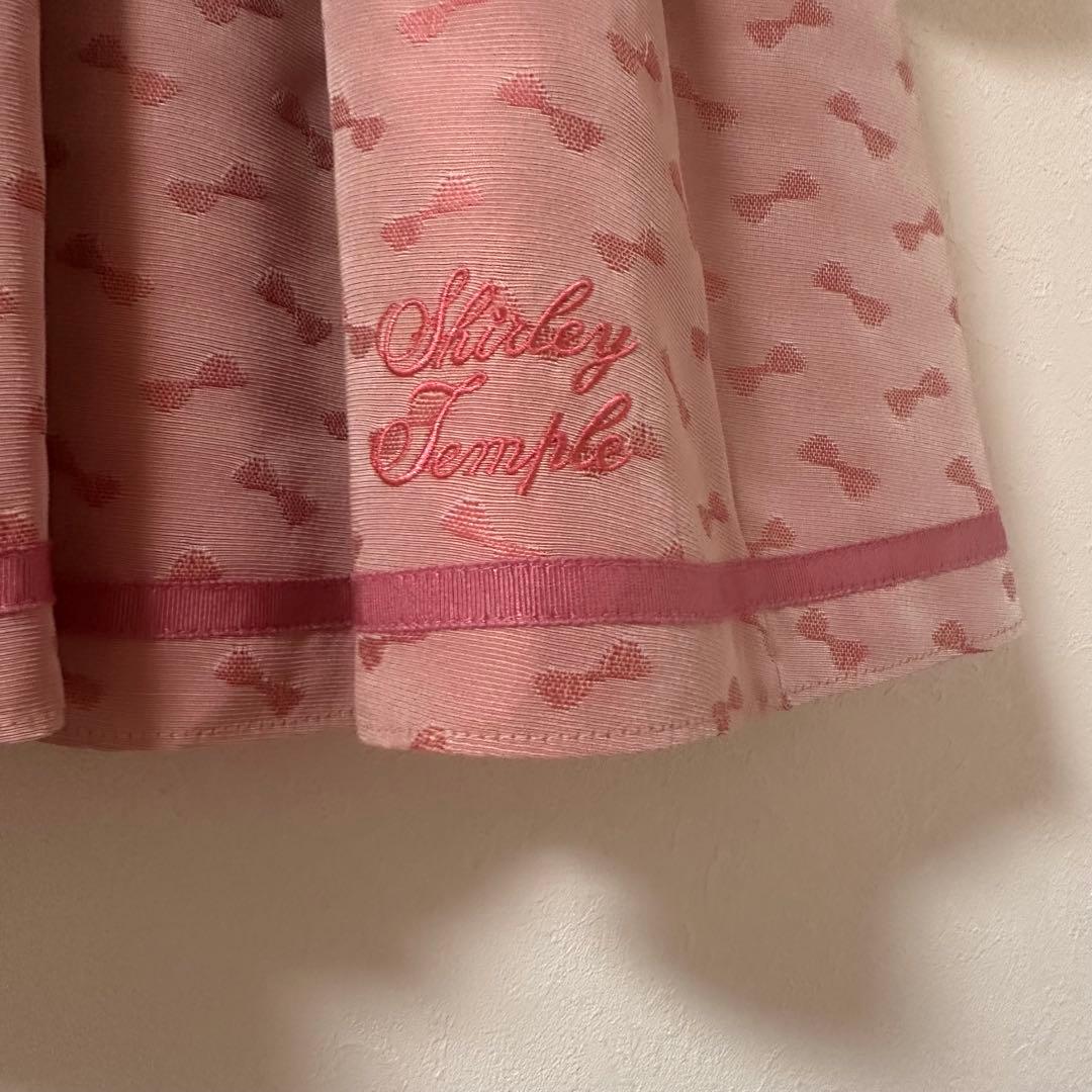 シャーリーテンプル♥︎リボン襟付きワンピースとジャケットセット　120cm