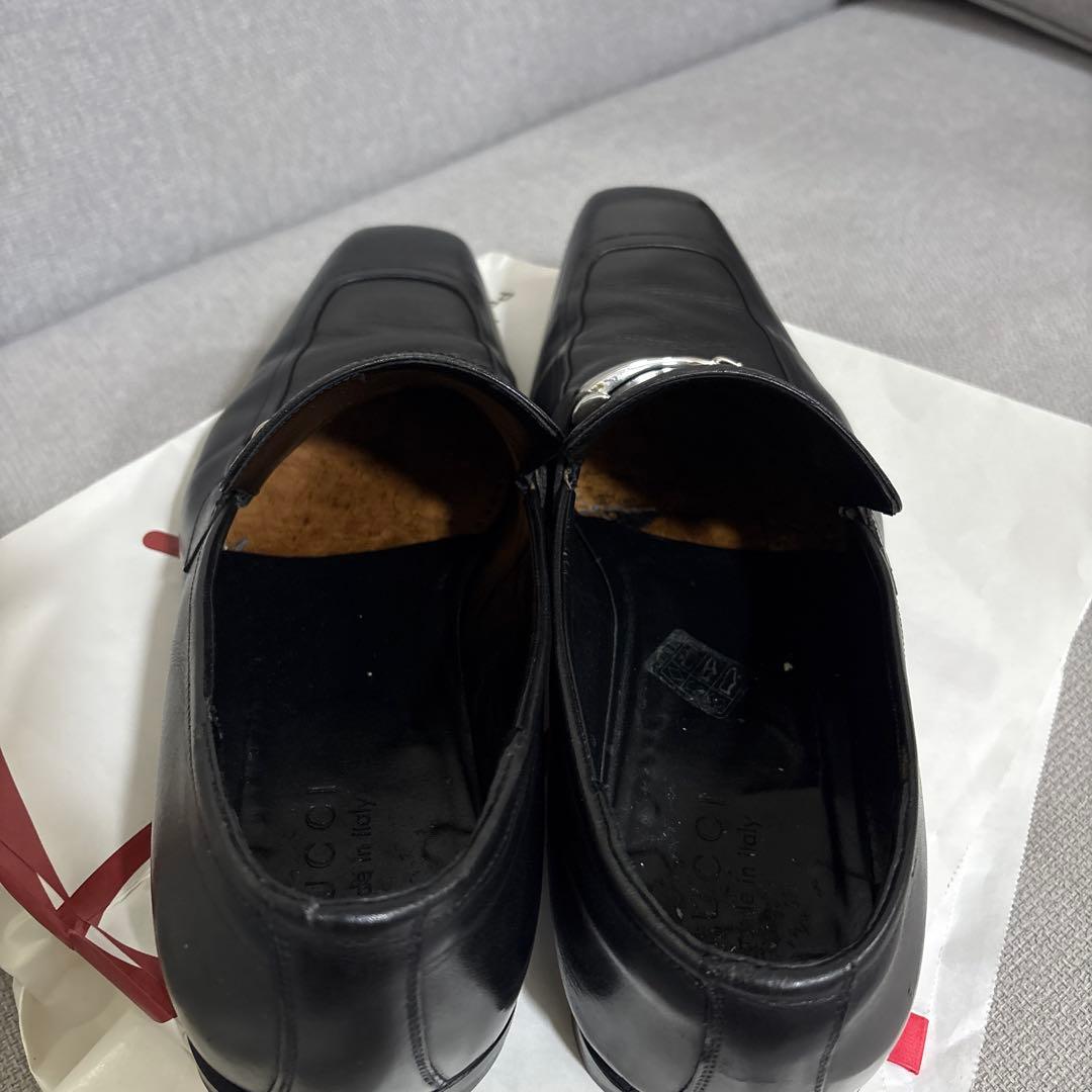 GUCCI ブラック ローファー　42 27cm