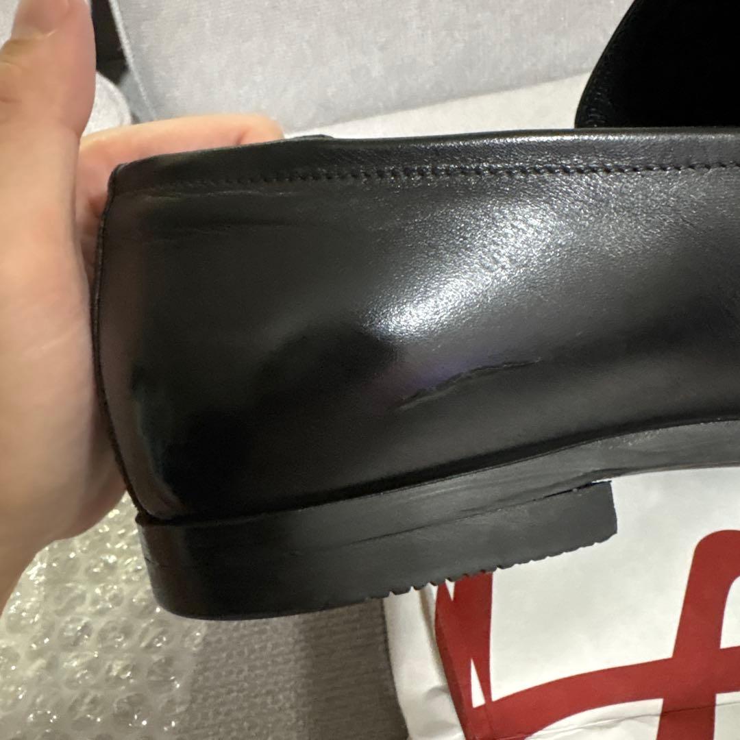 GUCCI ブラック ローファー　42 27cm