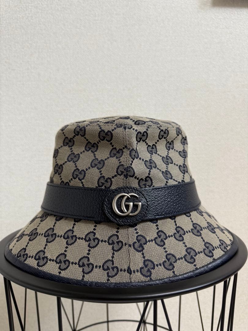 GUCCI バケットハット GGロゴ 値下げ交渉受け付けます！