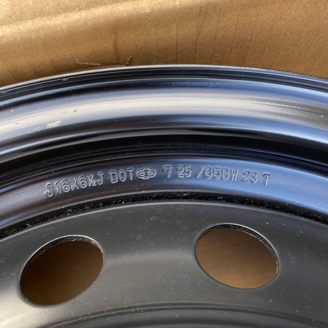 【北海道・本州のみ送料込】ヤリスクロス純正スチールホイール　４本16インチ 5穴