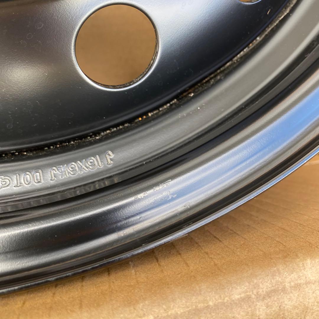 【北海道・本州のみ送料込】ヤリスクロス純正スチールホイール　４本16インチ 5穴