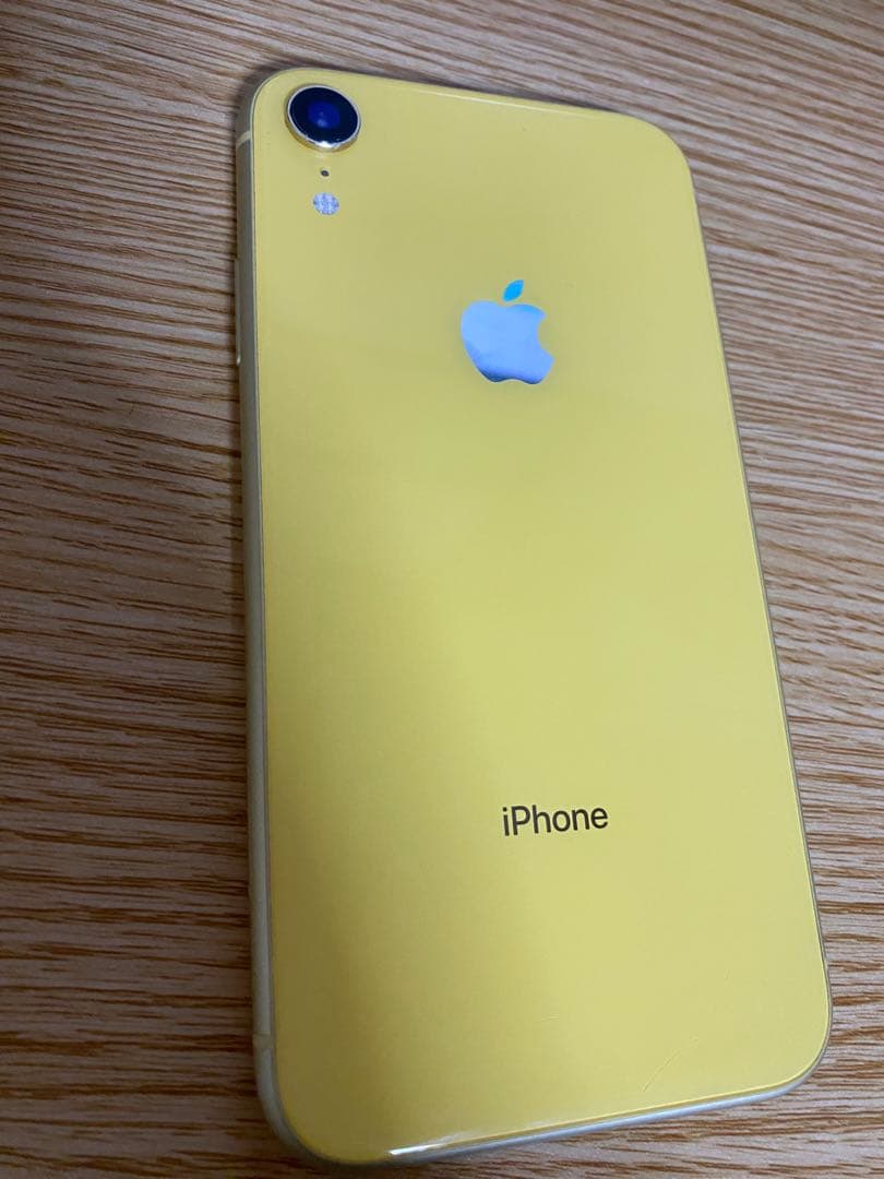 【美品】iPhone XR 128GB バッテリー80% SIMフリー
