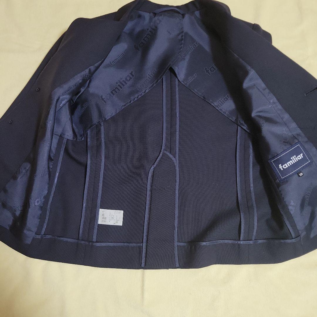 ファミリア　１２０センチ　ジャケット、スボン、シャツ