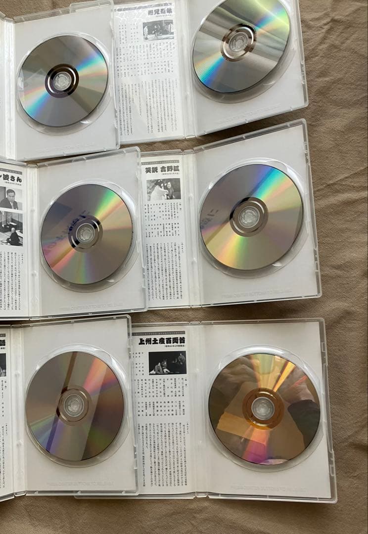 【DVD】藤山寛美 DVDセット壱 / 弐（ブックレット付）2箱のセットです