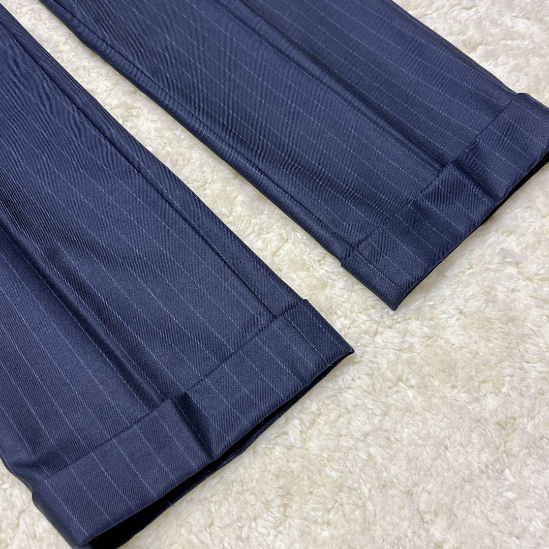 人気　五大陸　スーツ　セットアップ　ドーメル　光沢