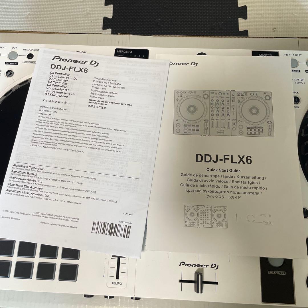 夜*音様 PIONEER DJ DDJ FLX6 W