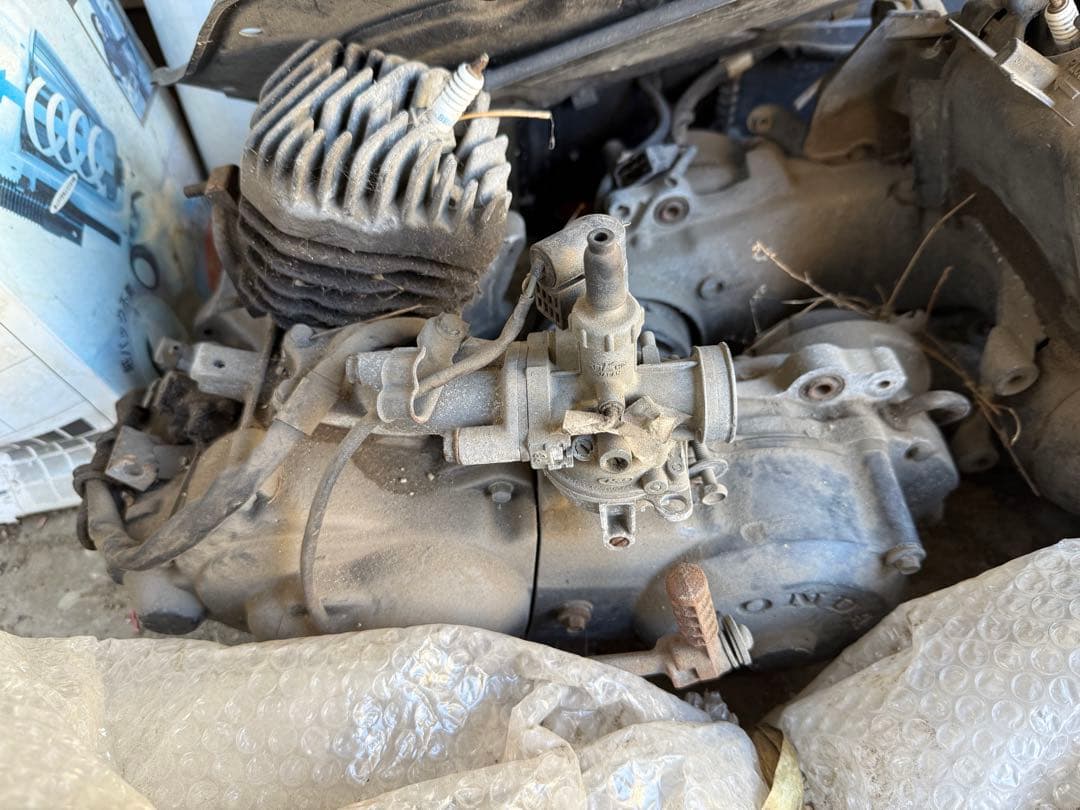 スーパーディオ　不動扱い　実働外し　エンジン　ファンカバー無し