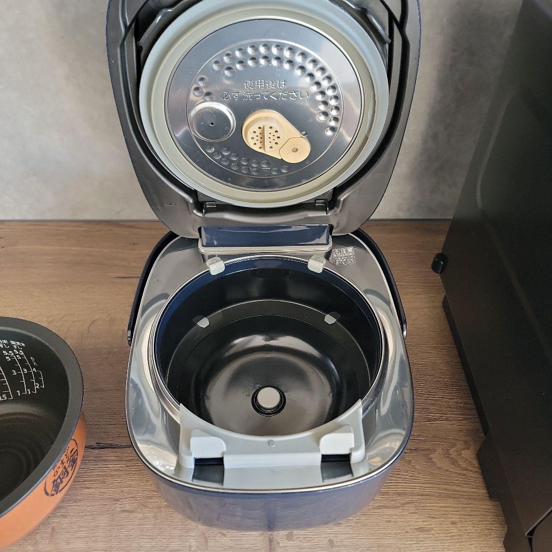 TOSHIBA RC-10VSN 炊飯器 インディゴブルー