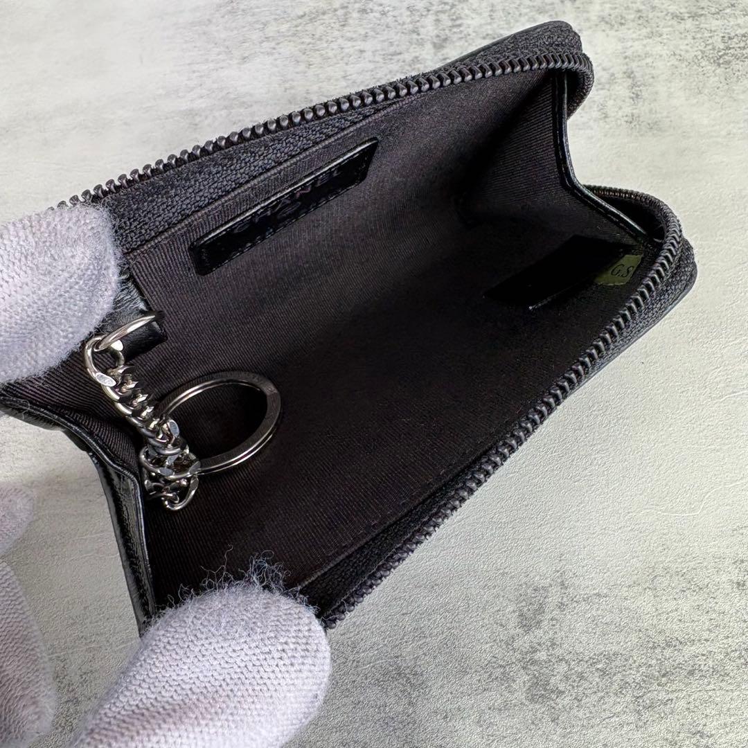 CHANEL シャネル　キャビアスキン　デカココ　ケース　カードケース