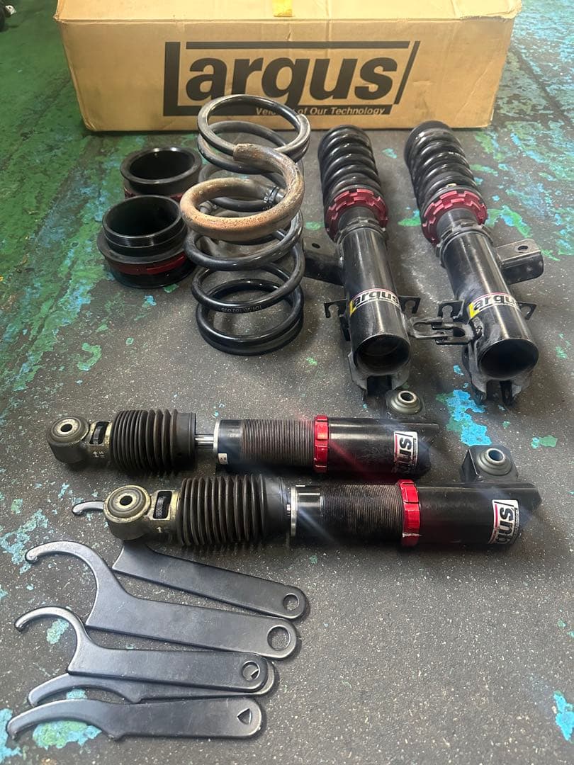 argus アバルト595 車高長キット