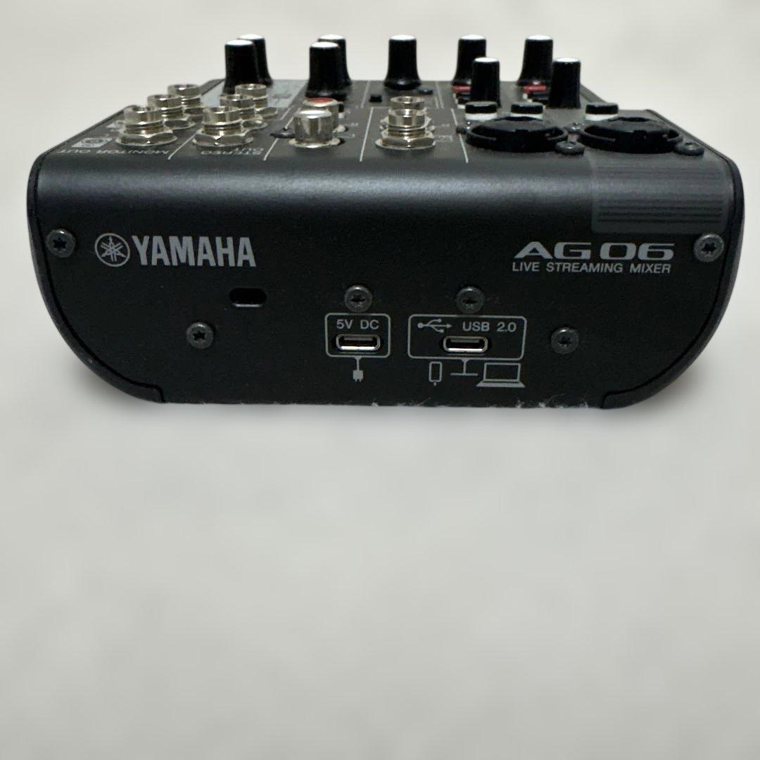 Yamaha AG06 AT2020機材セット ケーブル付