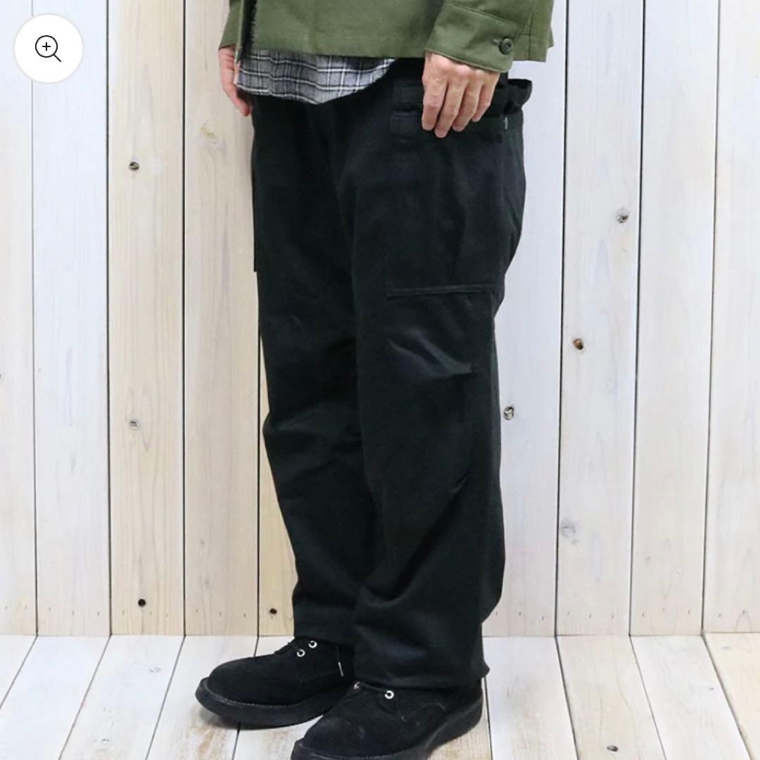パンツ SASSAFRAS OVERGROWN PANTS [black S]