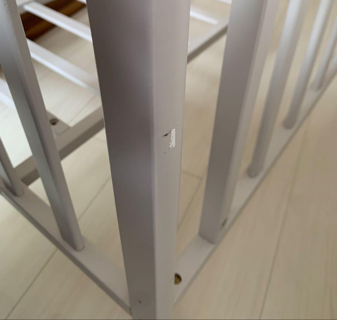 YATOMI ヤトミ ベビーベッド ミニ グレー