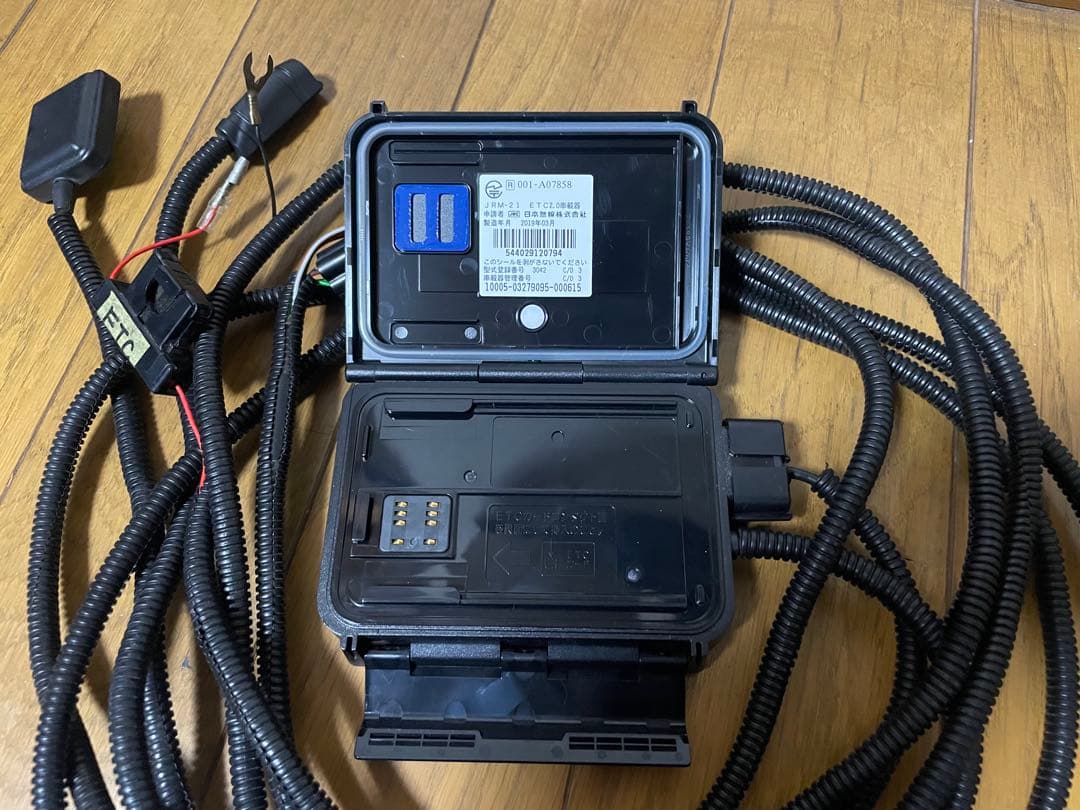 etc2.0 ETC JRM-21 日本無線株式会社　二輪用　バイク用　分離型