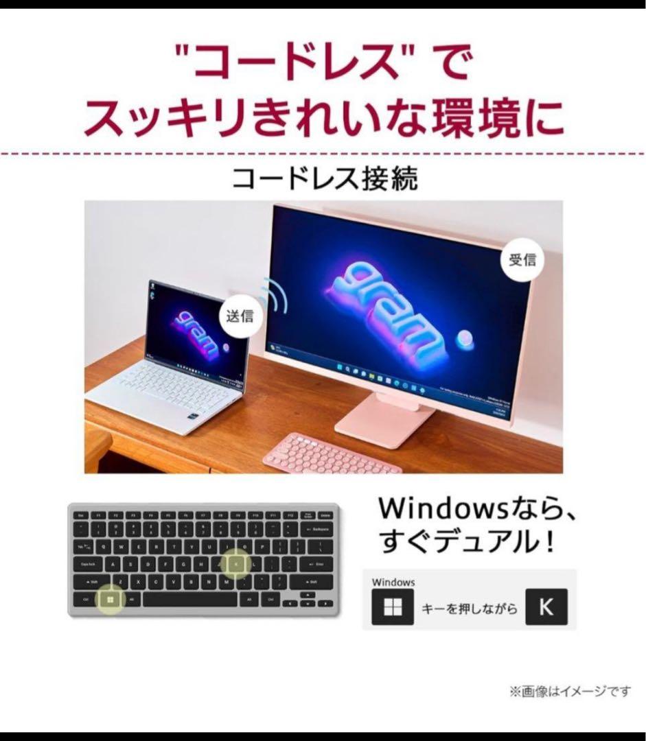 美品LG モニター 25SR50F 本体＋電源・接続ケーブルのみ 使用短期