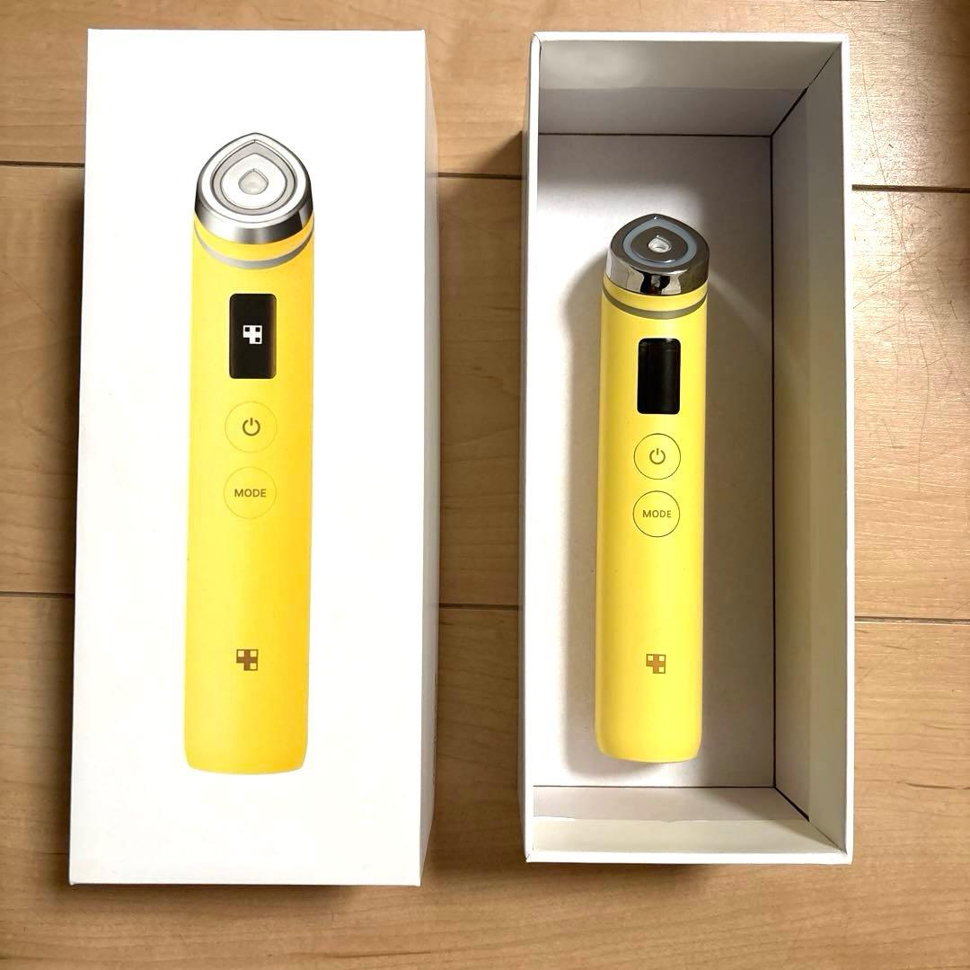 medicube メディキューブ ブースタープロ 　イエロー　くまヘッド付き