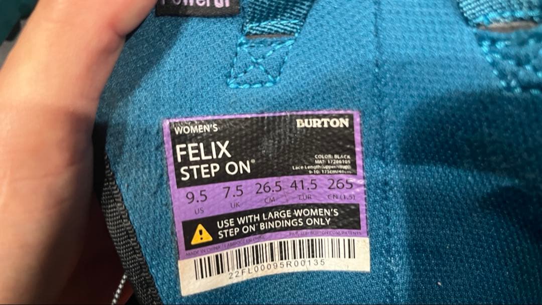 スノーボード Burton Women's Felix Step On 26.5cm