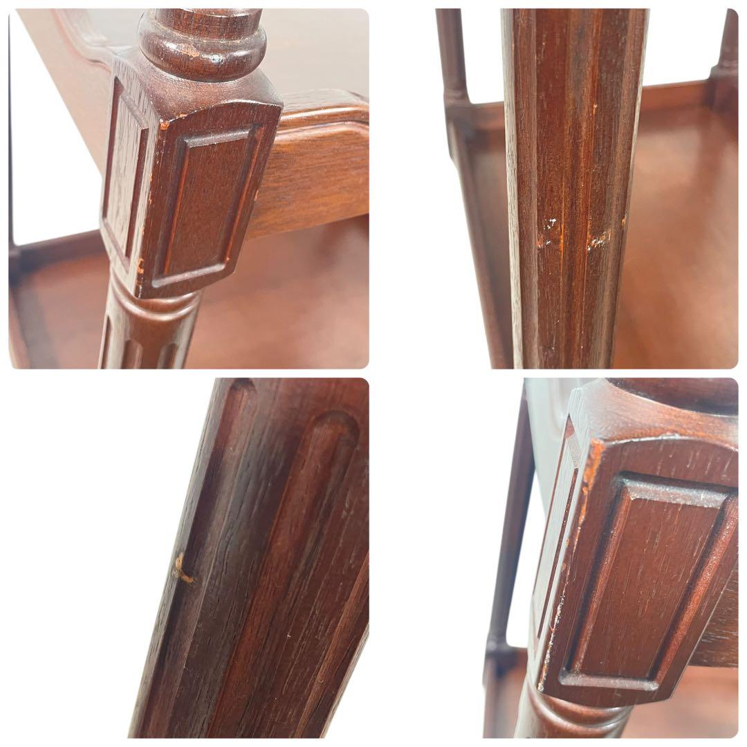 HR492 【レアデザイン】マルニ木工　キャスター付き　ワゴン　マキシマム