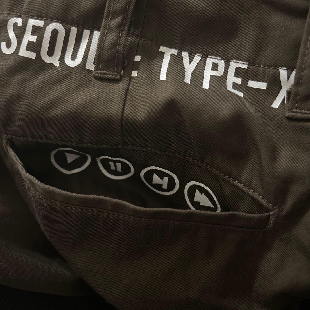 SEQUEL シークエル CHINO PANTS　BROWN TYPE-XF L