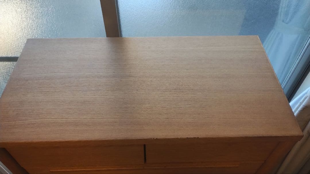 【訳あり】ナチュラルウッド 6段チェスト