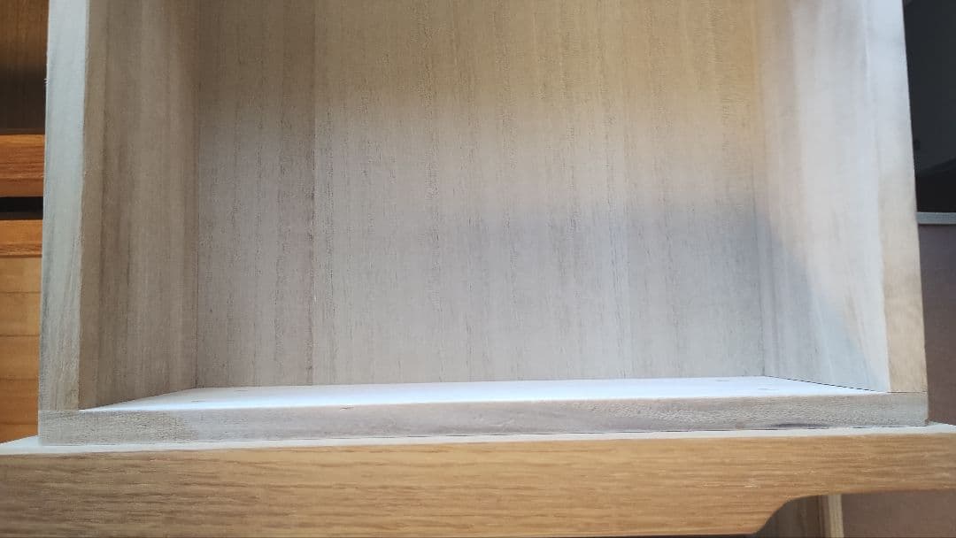 【訳あり】ナチュラルウッド 6段チェスト