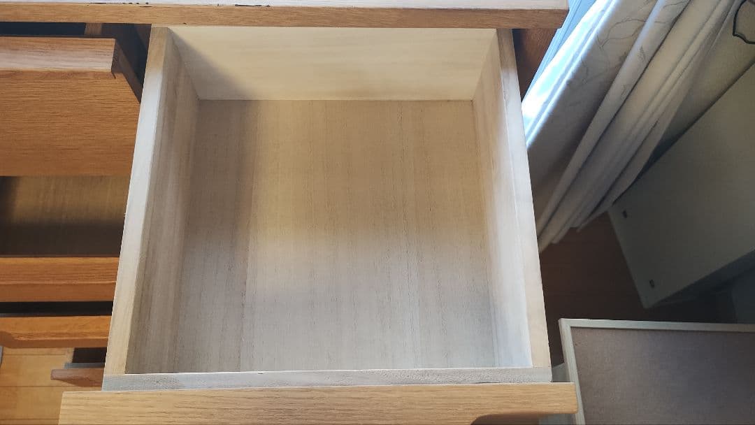 【訳あり】ナチュラルウッド 6段チェスト