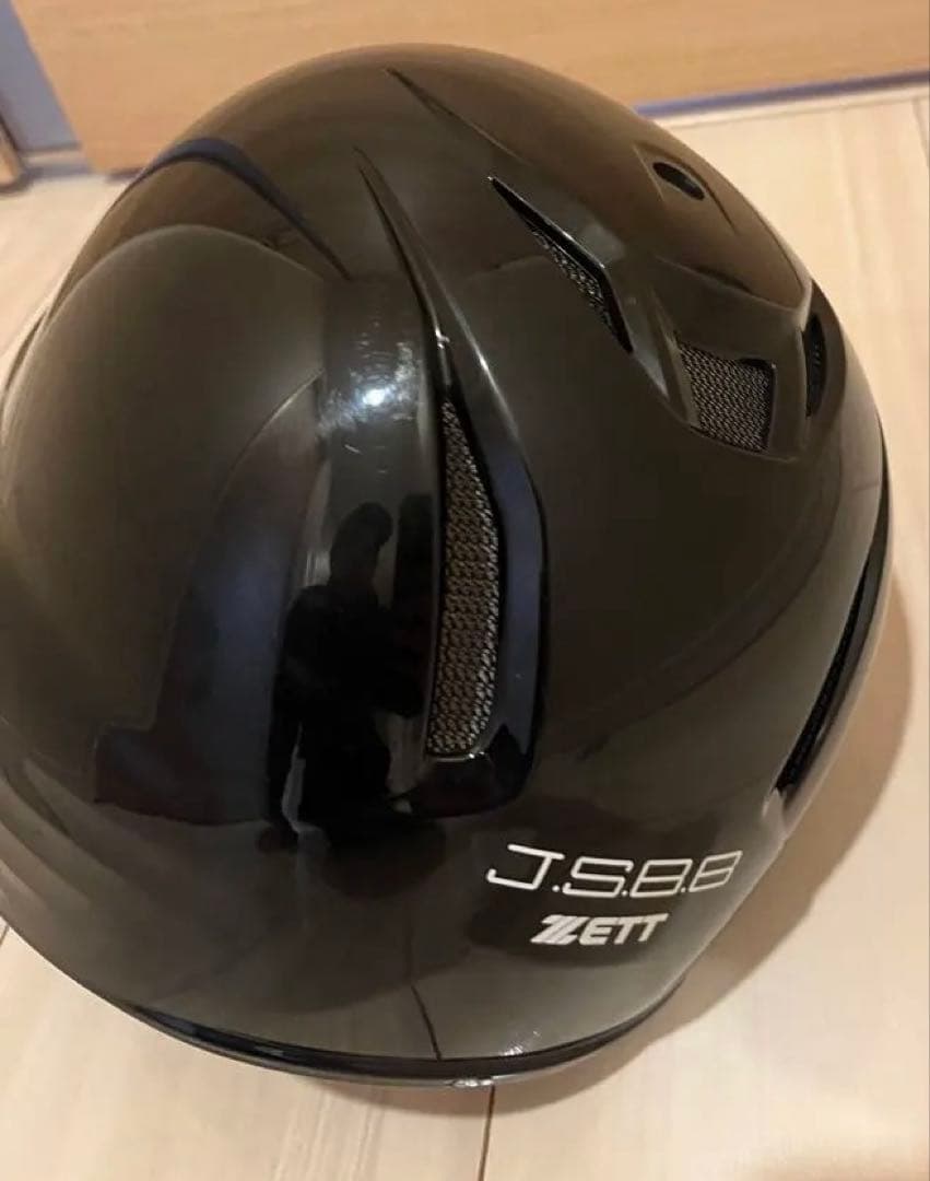 ZETT J.S.B.B 一般軟式 ヘルメット BHL308 フェイスガード M